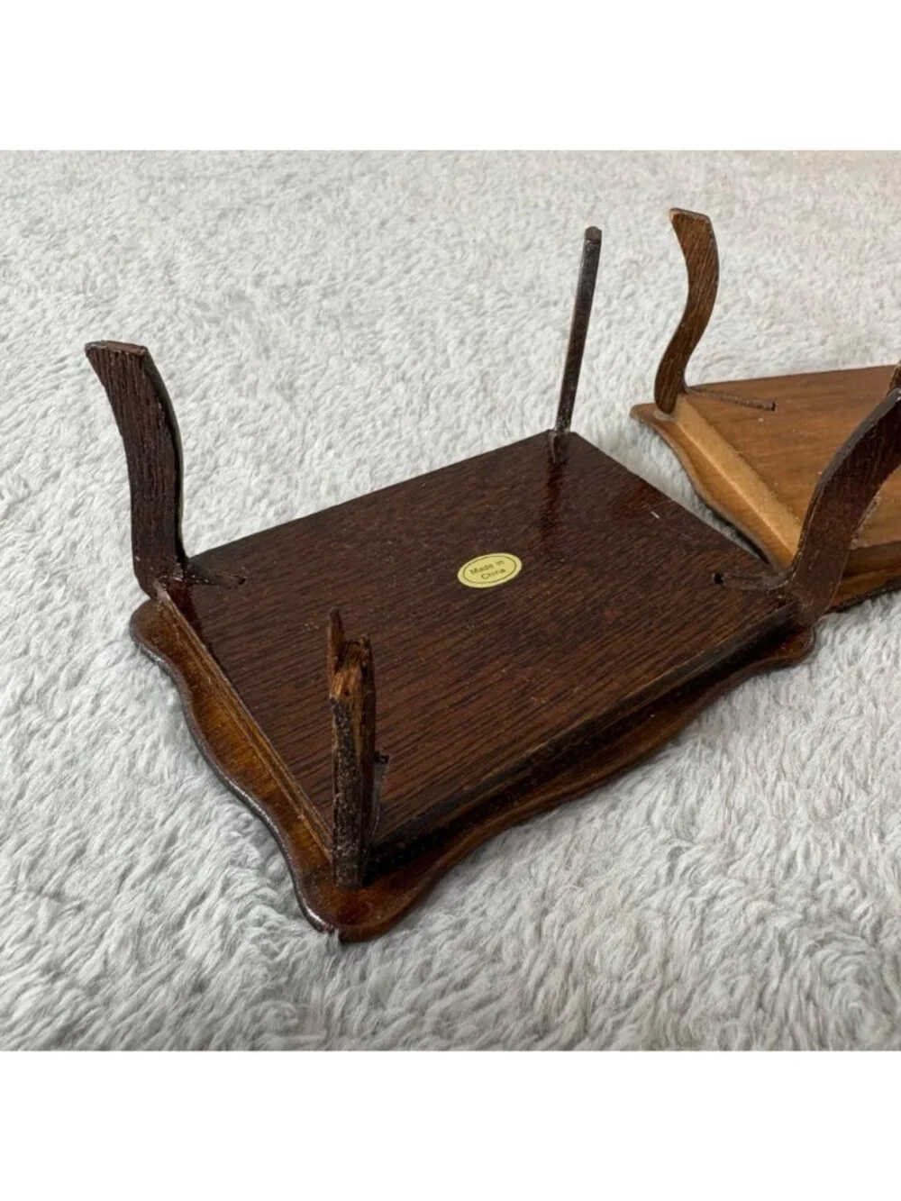 Dollhouse Miniatures Furniture Lot of Table Flawed need repairs